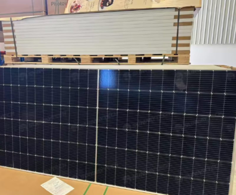 550W Bifacial PERC P Type Mono Solar Panel Double Glass