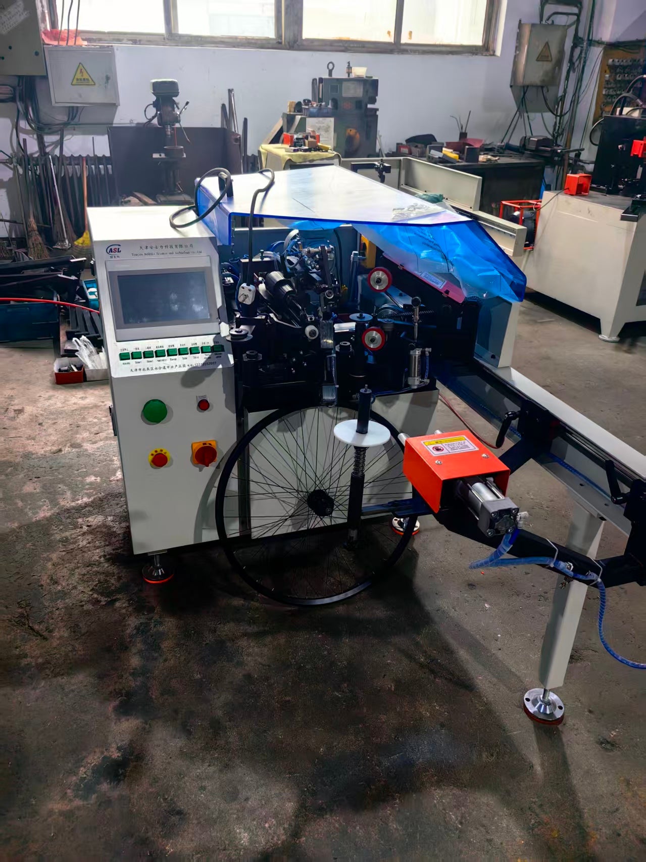 ASL Auto Lacing and Tightening Machine for Bicycles and Ebikes