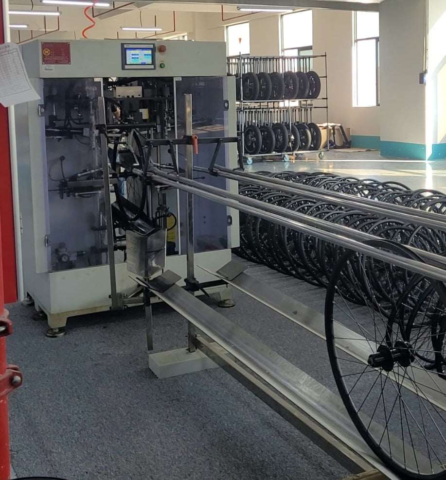 NCH Auto Wheel Truing Machine for Bicycles and Ebikes