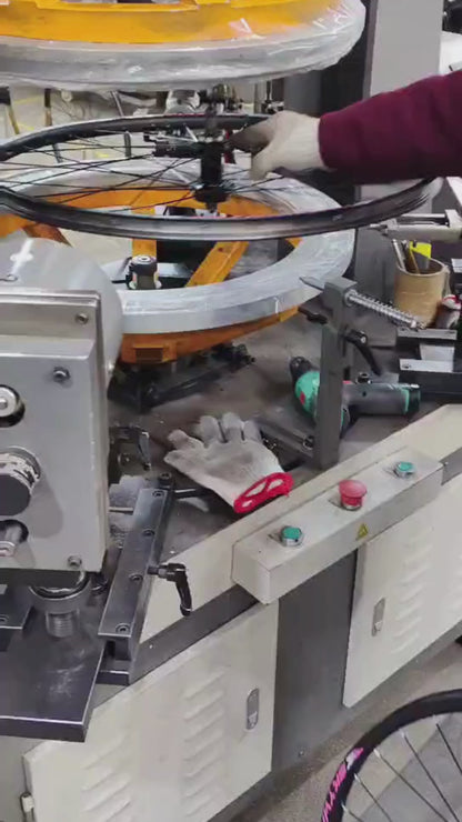 ASL Auto Nipple Tightening & Spoke positioning Machine for Bicycles and Ebikes