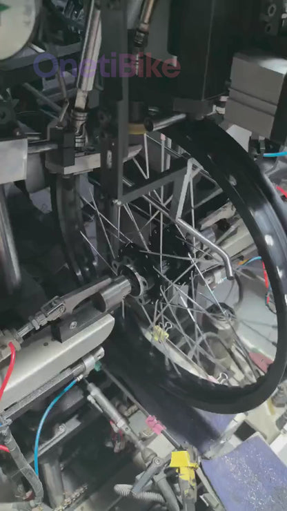 Auto Wheel Truing Machine for Bicycles and Motorcycles